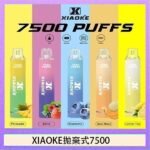 梟客XIAOKE一次性電子菸拋棄式7500口